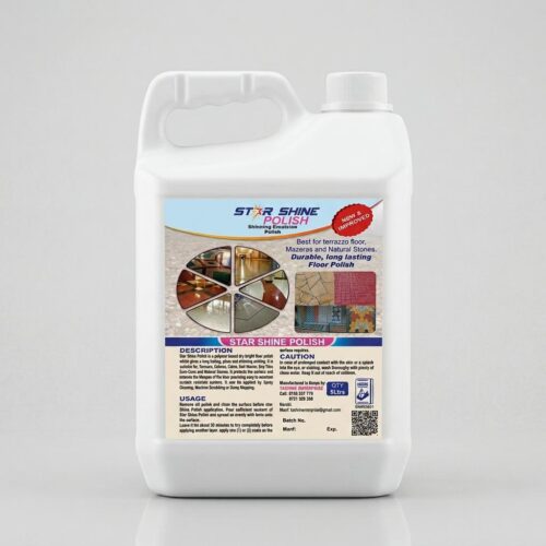 Creating_product_e-commerce_phot…_202608132327 Star Shine Floor Polish (5 Litres) – Premium High-Gloss Emulsion Polish for Terrazzo, Mazeras & Natural Stone