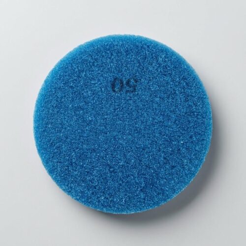 E-commerce_product_photograph_ge…_202608132327 (1) 16-Inch Blue Floor Scrubbing Pad (50 Grit) – Heavy-Duty Scrub Pad for Floor Buffer Machines, Terrazzo & Tile Cleaning