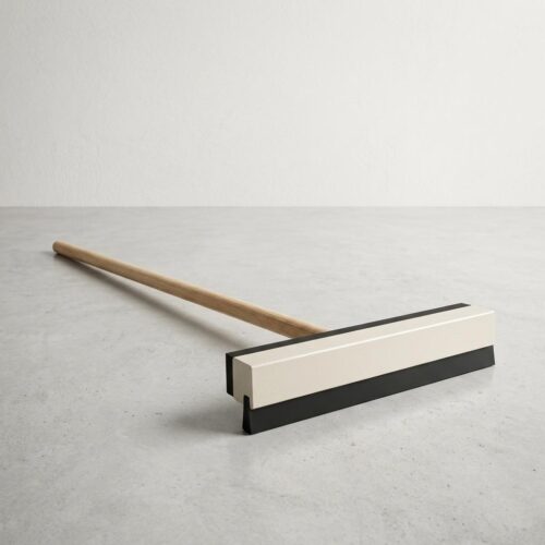 E-commerce_product_photograph_ge…_202608132331 (2) Heavy-Duty Wooden Floor Squeegee with Rubber Blade – Commercial Rubber Floor Scraper for Water Removal & Slurry Clearing